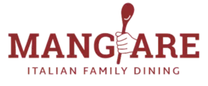 mangiare italian family dining logo red version